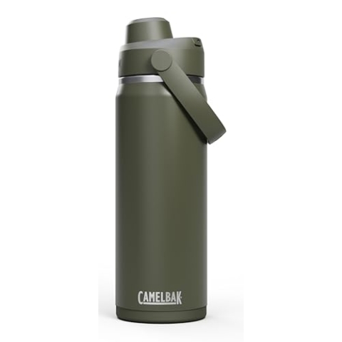 CamelBak Thrive Chug Wasserflasche, 590 ml, isolierter Edelstahl, Moos