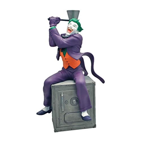 Plastoy DC Figur Spardose The Joker auf Safe, 80059, Mehrfarbig, Einheitsgröße