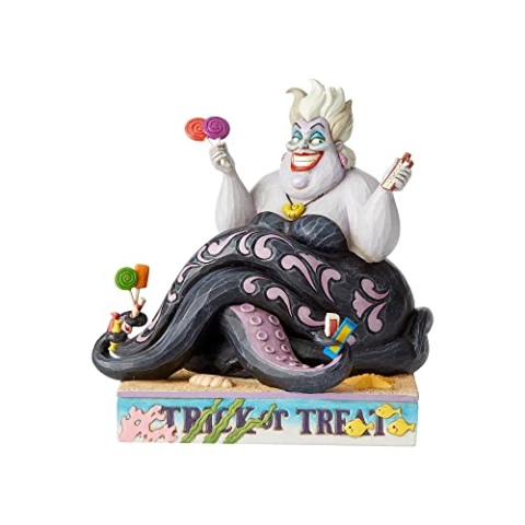 Enesco 6002837 Disney Traditions Kleine Meerjungfrau Halloween Ursula Figur