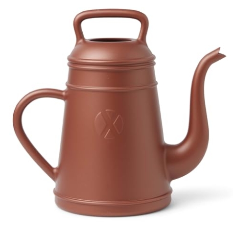 Xala - Gießkanne Lungo 12L - 46x26x43 - Kupfer - Für den Innen- und Außeneinsatz - Bruchfest - Leichtgewicht