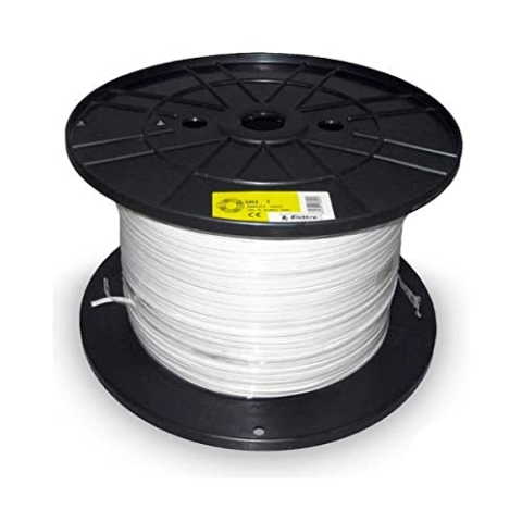 Parallelrolle "Audio" 2 x 0,75 mm, Weiß, 1000 m