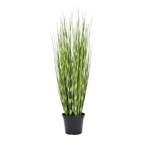EUROPALMS Zebragras, künstlich, 90cm | Selbstständig in Form fallend