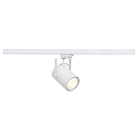 SLV 3 Phasen System Leuchte EURO SPOT DLMI / LED 3-Phasen-Strahler, Spot, Decken-Strahler, Decken-Leuchte, Schienensystem, Innen-Beleuchtung / 3000K 15.0W weiß