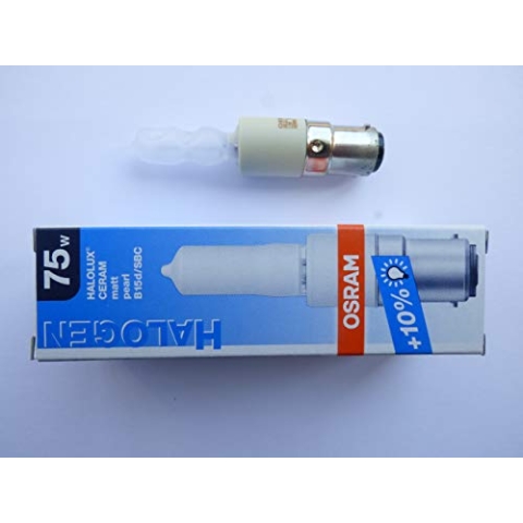 OSRAM Halolux Ceram 75W matt 64473AM B15d