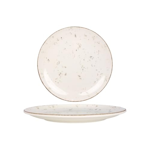 Bonna Speiseteller - Grain - Porzellan - 25 cm - 6er Set