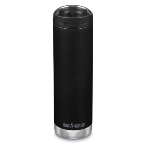 KleanKanteen Herren TKWide VI Trinkflasche, Black, One Size