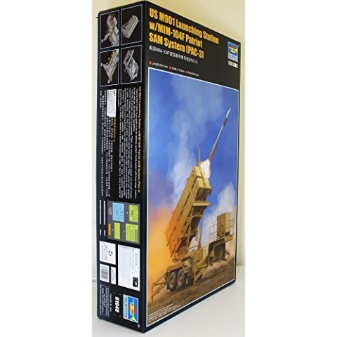 Trumpeter 01040 Modellbausatz US M901 Launching Station w/MIM-104F Patriot SAM System (PAC-3)", Mehrfarbig