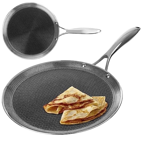 orion group Pfannkuchenpfanne Crêpepfanne Pfanne Bratpfanne COOKCELL HYBRID 28 cm