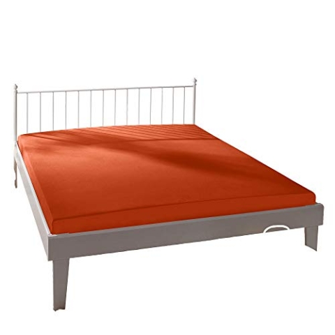 Formesse Spannbettlaken Bella Donna Elastic-Jersey-Stretch Terra Größe 140x200 cm - 160x220 cm