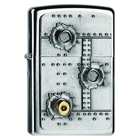 Zippo 2004519 Feuerzeug Nummer 200 Bullet Holes