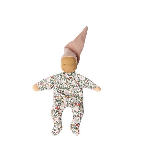 Käthe Kruse Waldorfpuppe Nini I Kleine Greif- und Kuschelpuppe für Kinder ab 0 Jahren I Waschmaschinenfeste Schmusepuppe aus antiallergenen Materialien