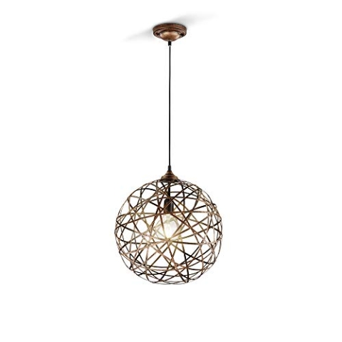 Trio Leuchten Pendelleuchte 305100162 Jacob, Metall Kupfer antik, exkl. 1 x E27