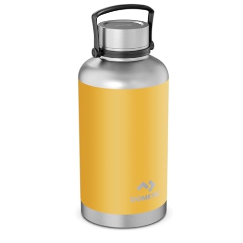Dometic Thermo Bottle 192 - Thermosflasche 1920ml - Größe Trinkflasche Edelstahl - Spülmaschinenfest, BPA-Frei, Doppelwandig - Thermoskanne, Isolierflasche - Glow