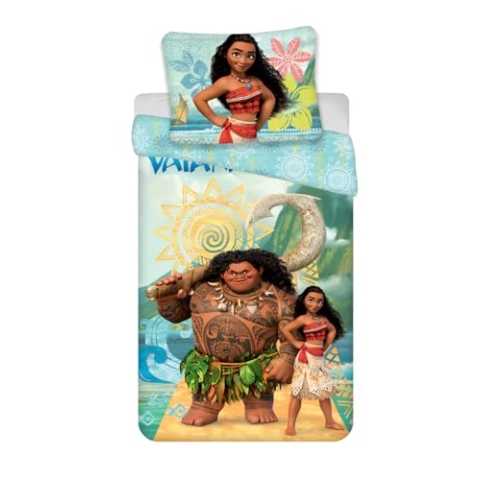 Disney Vaiana Moana Bettwäsche Eiskönigin Kopfkissen Bettdecke für 135/140x200