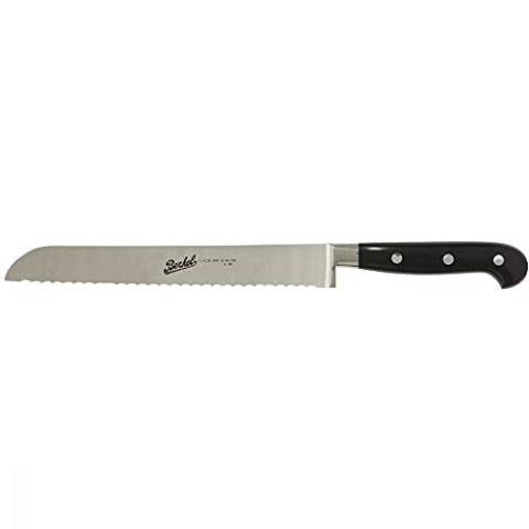 Van Berkel - Brotmesser - ADHOC Serie | Klingenlänge: 22 cm | Griff: Schwarz Glanz|*Blisterverpackung*