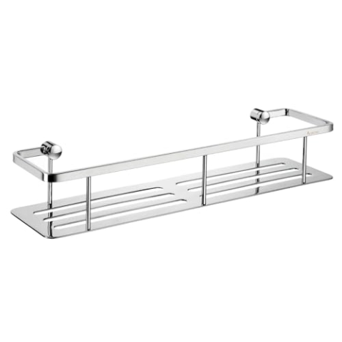 SMEDBO Sideline Design Seifenkorb poliert, Messing, Silber, 45.5 x 10.7 x 8 cm