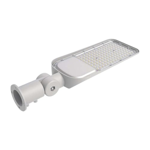 V-TAC LED-Straßenleuchten mit Lichtsensor - Grau - Samsung - IP65-30W - 3000 Lumen - 6500K - 5 Jahre
