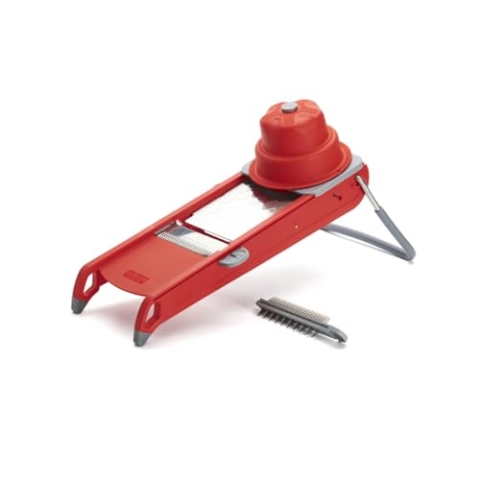 de Buyer - Mandoline SWING PLUS rot - 44.5 x 19.5 x 15 cm - 2015.43