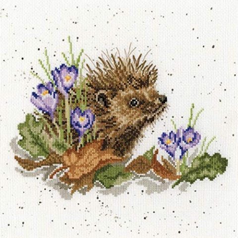 Bothy Threads Kreuzstich-Set "Neue Anfänge", 26x26cm, XHD51, Zählmuster