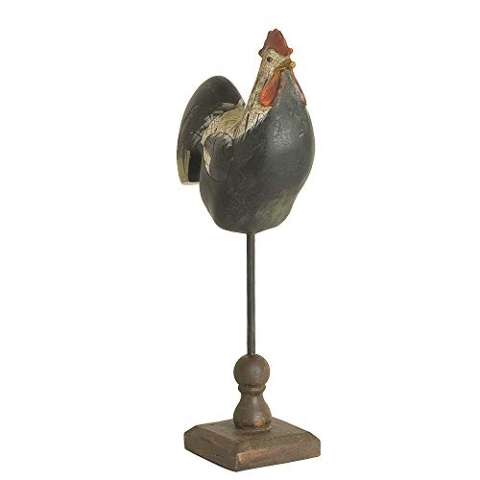 Clayre & Eef 6PR0146 Dekoration Hahn 16 * 8 * 34 cm