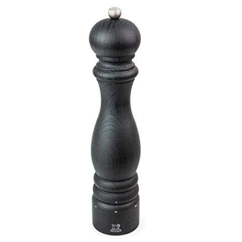 PEUGEOT - Salzmühle Paris u‘Select 30 cm - 6 voreingestellte Mahlgrade - Aus PEFC-zertifiziertem Holz - Französisches Know-how - Graphitfarben