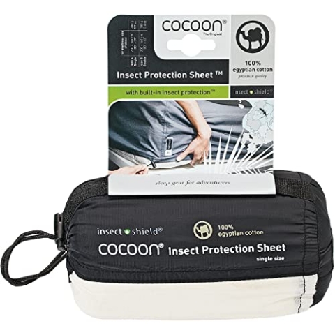 Cocoon Insect Protection Sheet Single weiß