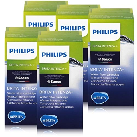 Saeco Intenza+ Wasserfilter von BRITA, Filter, Kartusche, 5er Pack