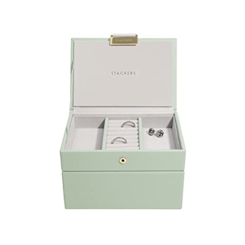 Stackers Salbei Green Mini Schmuckkästchen
