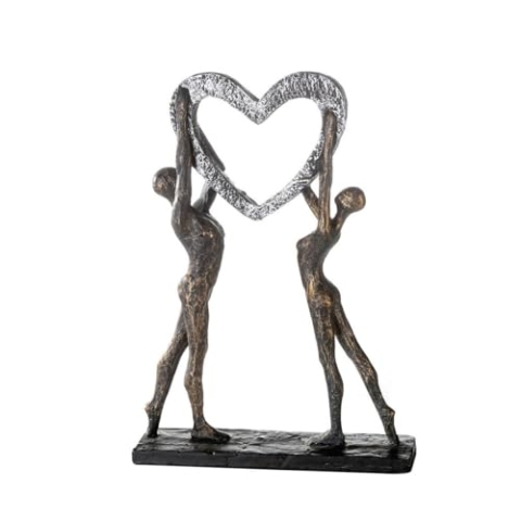 Casablanca - Skulptur, Objekt, Figur, Dekofigur - Victory Sieg der Liebe - Poly - Höhe: 37 cm