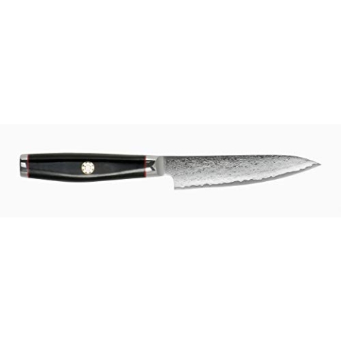 Yaxell 368312 YPSILON Universalmesser, Rot-schwarz