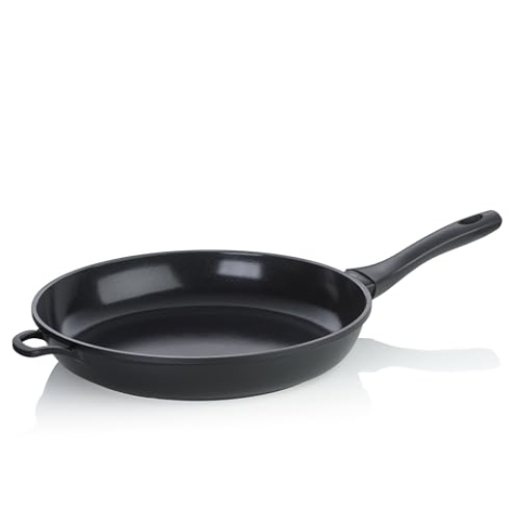 kela Bratpfanne 32 cm ATURA, Pfanne Induktion, Aluguss keramisch beschichtet, Bakelit-Griff, PFAS frei