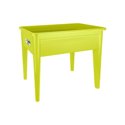 Elho green basics Anzuchttisch super xxl – Hochbeet in Lime Green – Für den Outdoor-Bereich – W 75,5 x H 73,3 x D 56,3 cm