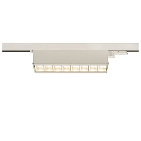 SLV SIGHT MOVE | LED 3-Phasen-Strahler, 3 Phasen System Leuchte, Spot, Decken-Strahler, Decken-Leuchte, Schienensystem, Innen-Beleuchtung | 3000K, max. 26W, 2700lm, weiß