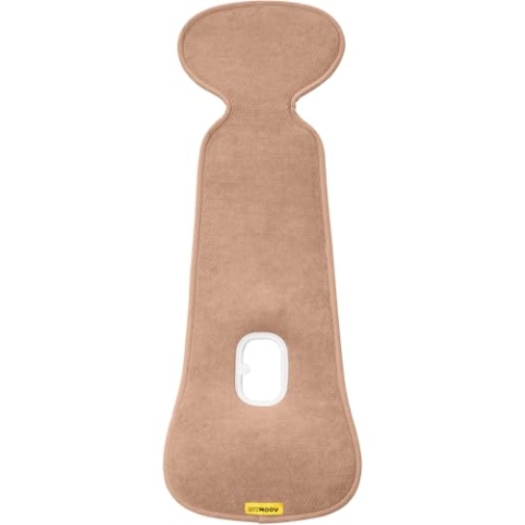 Aeromoov - Baby Sitzauflage Air Layer - Einlage Für Autositz oder Kinderwagen - Gruppe 1 - Antischwitz Sommerbezug - Bio-Baumwolle - Tuscany