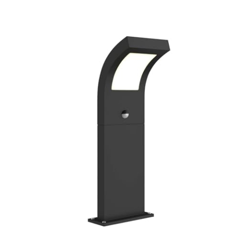 Arcchio LED Wegeleuchte/Pollerleuchte mit Bewegungsmelder, 60 cm Wegelampe spritzwassergeschützt IP54 13,5W Außenleuchte