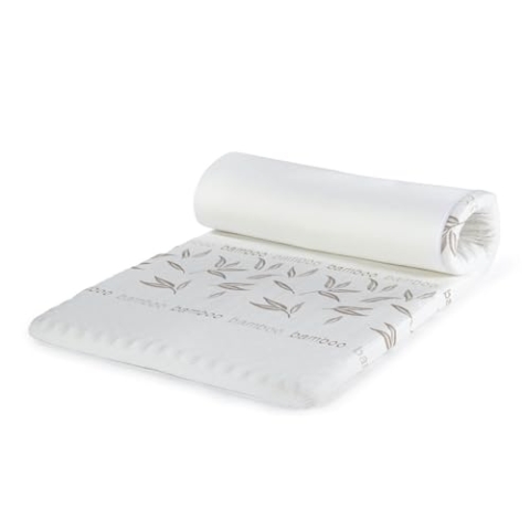Vitapur Matratzentopper 180x200cm - 6cm Kaltgepresster Memoryschaum, Orthopädische Struktur, Premium Topper für Druckentlastung, Matratzenauflage