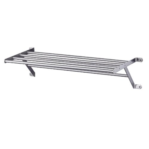 Haceka, IXI Brushed, Bad Accessoires, Handtuchablage, Ablage, matt gebürstet, 1115833, 56 cm