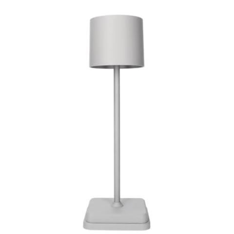 LED's light 1000491 Akku LED-Tischleuchte grau dimmbar IP54 warm-neutral-kaltweiß Ladeschale