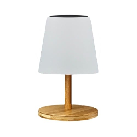 Solar-Tischlampe H25cm STANDY MINI WOOD SOLAR