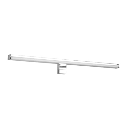 Trio Leuchten LED Bad Wandleuchte Lino 284116006, Kunststoff Chrom, inklusiv 11.5 Watt LED