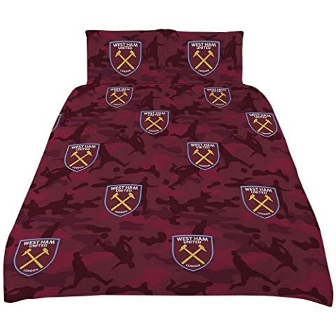 West Ham United FC Single Duvet Set PC