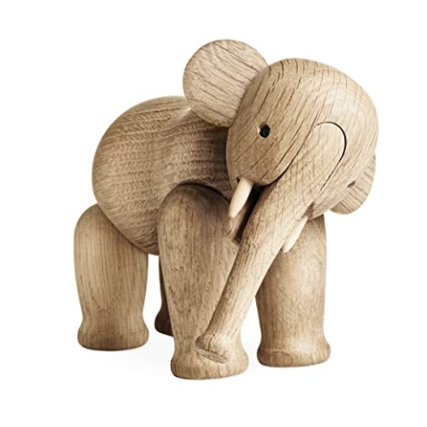 Kay Bojesen Elefant klein Figuren 13 cm Holzfiguren Weihnachtsdekoration, Holz