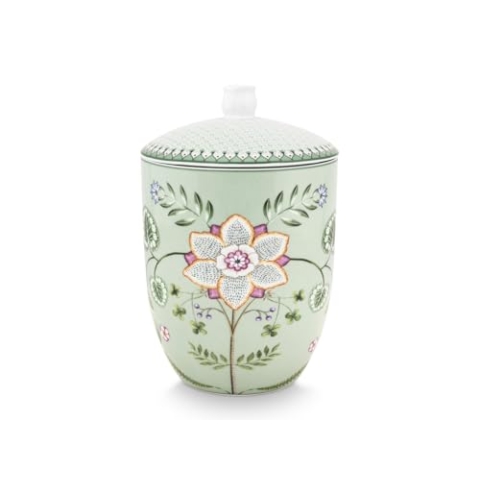 Pip Studio Lily&Lotus Light Green Vorratsbehälter 1,5l