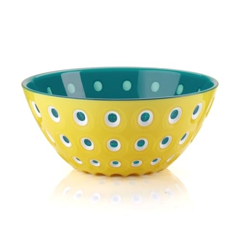Guzzini - Le Murrine, Schale, Schüssel - Hellgelb/Weiß/Aquamarin, Ø25 x h11 cm | 2700 cc - 279425225