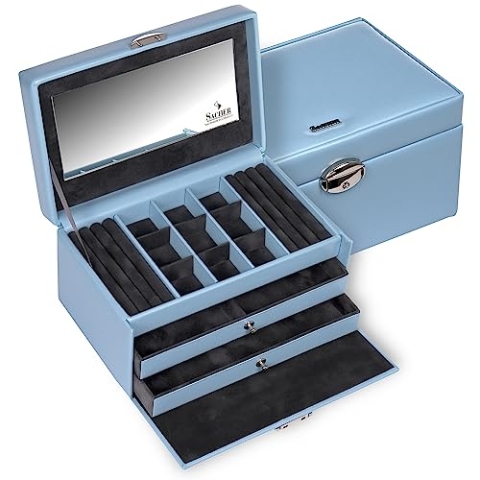 Schmuckkasten Elly coloranti/hellblau