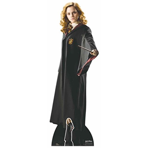 Star Cutouts Ltd Offizieller Pappaufsteller aus den Harry Potter Büchern, Pappe, Hermione Uniform, 163 x 55 x 163 cm