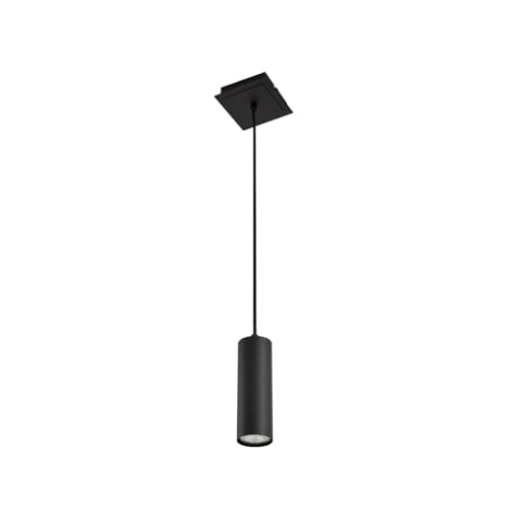 Lindby Pendelleuchte Joffrey (Modern) in Schwarz aus Metall (1 flammig, GU10) - Deckenlampe Esstischlampe Hängelampe Hängeleuchte Wohnzimmerleuchte