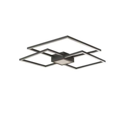 Lindby LED Deckenlampe modern, dimmbar Deckenleuchte Metall 38W Leuchtmittel 230V IP20 warmweiß (3.000K) Deckenbeleuchtung