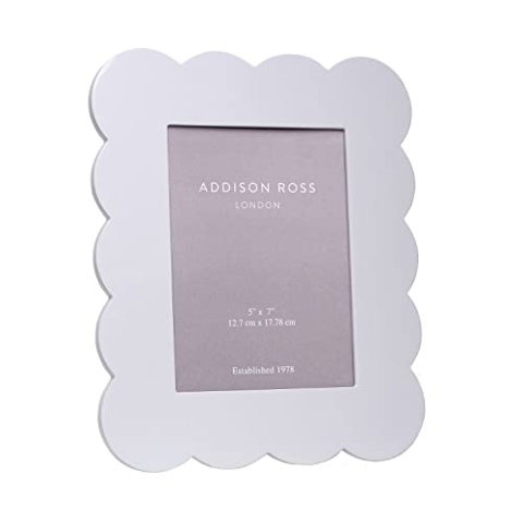Addison Ross Bilderrahmen, 12,7 x 17,8 cm, weiß lackiert