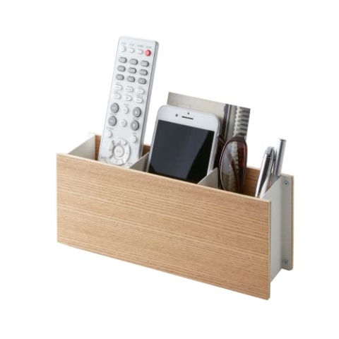 YAMAZAKI Rin Aufbewahrungsbox, Stahl, Weiß, One Size